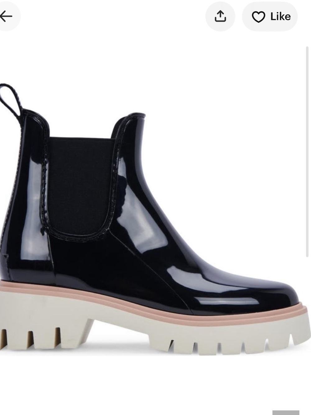 Dolce Vita Thundr H20Waterproof Chelsea Rain Boot